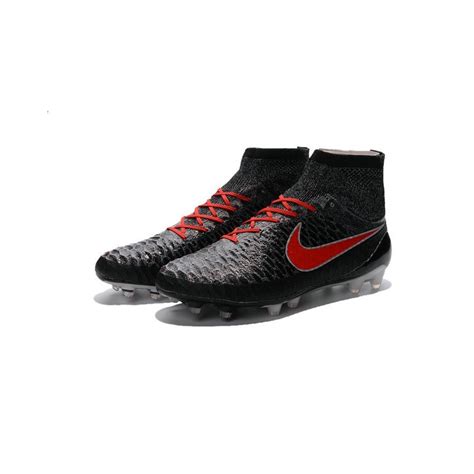High top soccer cleats are all the rage. Nike High Top Magista Obra FG ACC Soccer Cleats Black Crimson