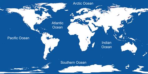 The Various Oceans Of The World Yonnysite