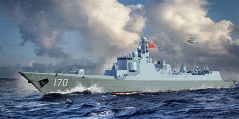 Pla Chinese Navy Type 052c Destroyer 1700 Trumpeter Tsm6730