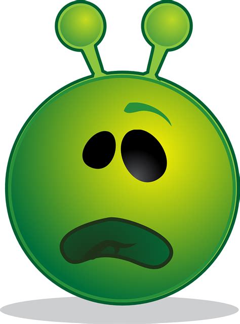 Alien Smiley Emoji Free Vector Graphic On Pixabay