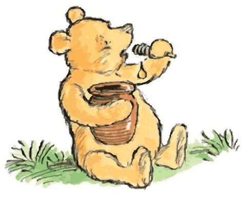 Winnie The Pooh Classic Baby Clipart