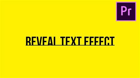 Make your own text message bubbles with the free essential motion graphic template for adobe premiere cc! EASIEST Text Reveal Effect In Adobe Premiere Pro (Tutorial ...