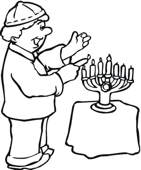 7 Printable Hanukkah Coloring Pages For Kids