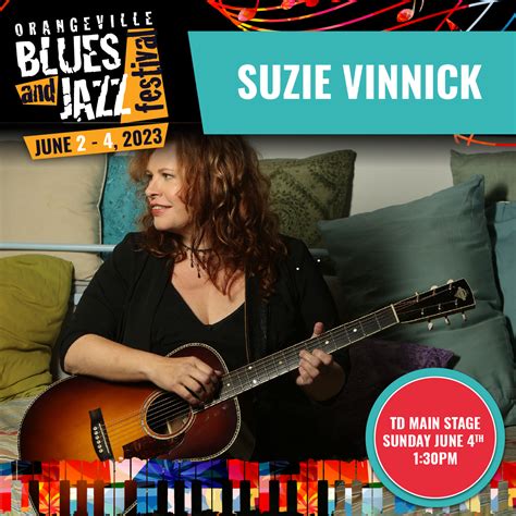 Suzie Vinnick Orangeville Blues And Jazz