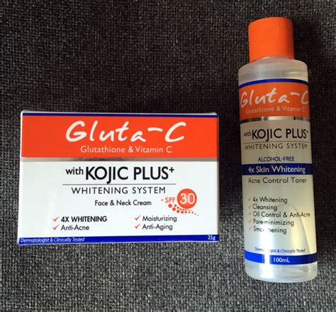 Gluta c intense whitening serum with glutathione, vitamin c & papaya 1x. Gluta C Glutathione and Vitamin C Kojic Plus Whitening ...