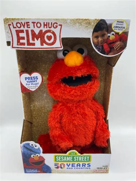 Sesame Street Love To Hug Elmo Talking Singing Hugging 14 Plush Toy