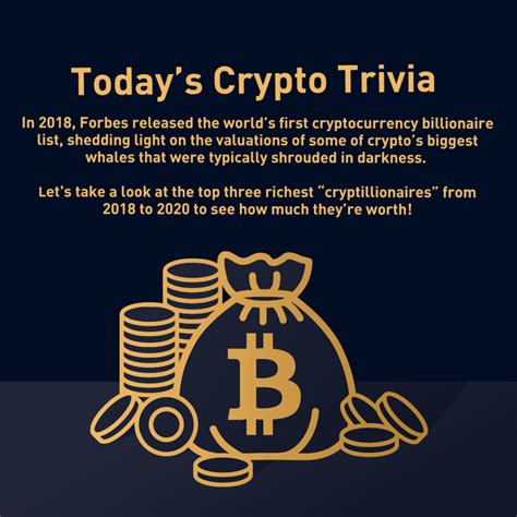 Here we will go through some of the most popular ways to to purchase cryptocurrency on an exchange, users either transfer their existing crypto to their account on an exchange or use the exchange to buy. Do you know who topped the Crypto Billionaire list from ...