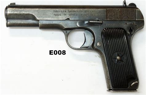 077a E008 762x25mm Norinco Type 54 Pistol Classic Arms