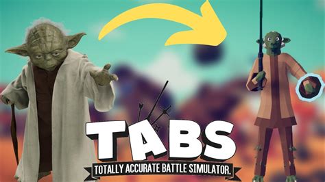 How To Make Yoda In Tabs Youtube