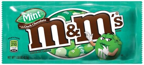 Food And Product Reviews Mandms Brand Mint Dark Chocolate Candies