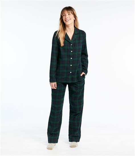 Womens Scotch Plaid Flannel Pajamas At Ll Bean
