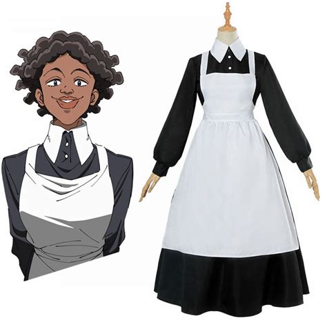High Q Unisex Anime Cos The Promised Neverland Krone Sister Isabella