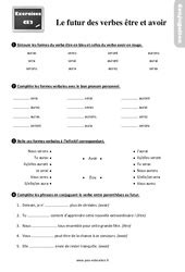 Etre Et Avoir Futur Simple Exercices Eme Primaire Pdf Imprimer Hot Sex Picture