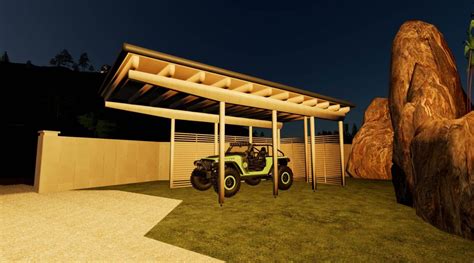 Wooden Carport V10 Fs 19 Farming Simulator 2022 19 Mod