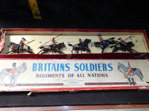 Sold Price Vintage Britains Soldiers Regiments Of All Nations