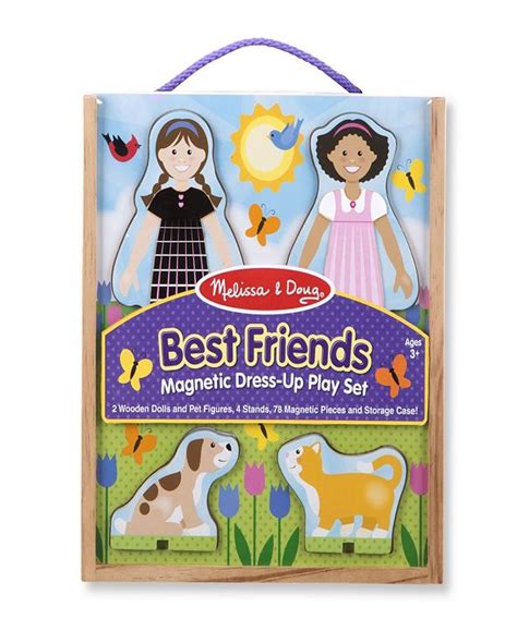 Melissa And Doug Melissa And Doug Best Friends Magnetic Dress Up Wooden