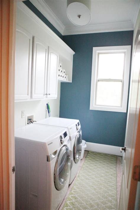 Three Things Bower Power Blue Laundry Rooms Laundry
