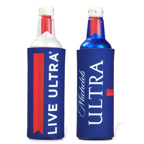 Buy Michelob Ultra Live Ultra 16oz Aluminum Slim Bottle Coolie Cooler
