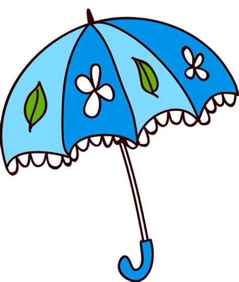 Spring season clipart free download! Web Development | Blue umbrella, Clip art, Spring season
