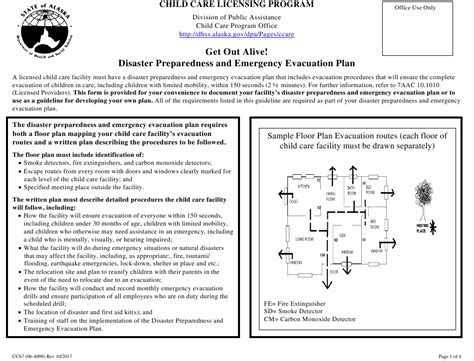 Leaving must be done with a careful plan in order to increase safety. Form CC67 Download Printable PDF or Fill Online Get out Alive - Disaster Preparedness and ...