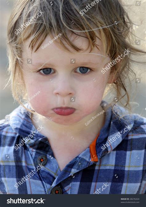 A Close Up Of A Cute Sad Baby Boy Stock Photo 28276324 Shutterstock