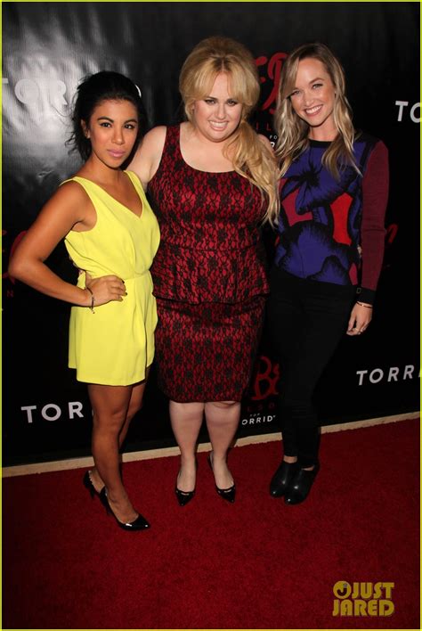 Rebel Wilson Has Pitch Perfect Reunion At Torrid Launch Party Photo Alexis Knapp