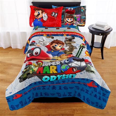 Super Mario Bed Set Twin Super Mario