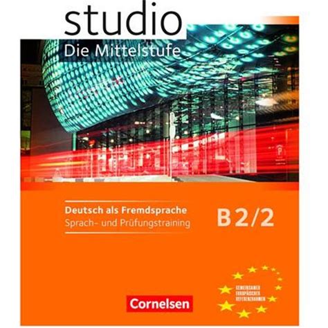 Cornelsen Yayınları Studio Die Mittelstufe Sprachtest B22 Kitabı