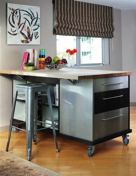 Don't like the layout of your kitchen? 10 Practical, versatile and multifunctional rolling ...