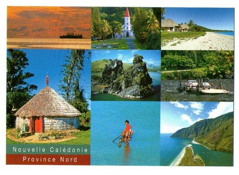 Postcards Journey New Caledonia Province Nord
