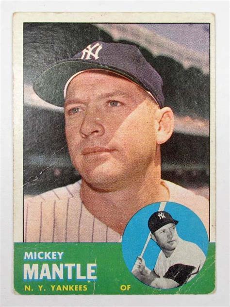 We did not find results for: 1963 TOPPS MICKEY MANTLE NO. 200 BASEBALL CARD