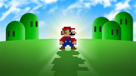You could download the wallpaper and use it for your desktop computer pc. Mario Wallpaper HD ·① WallpaperTag