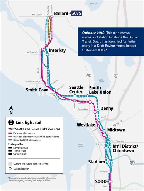 Sound Transit Light Rail Route Map Cleanrety