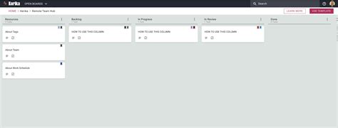 Kerika: Template for Remote Work Hub