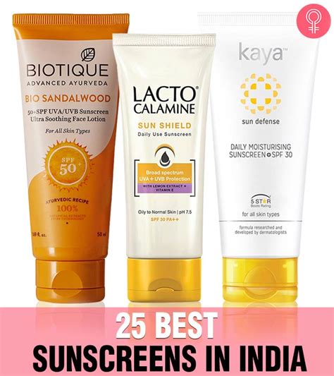 25 Best Sunscreens In India For All Skin Types 2020 Update