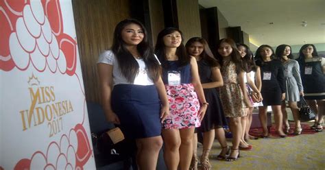 Mojang Mojang Cantik Semangat Ikut Audisi Miss Indonesia 2017 Di