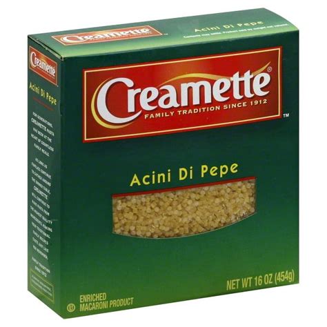 Creamette Acini Di Pepe 16 Ounce Box