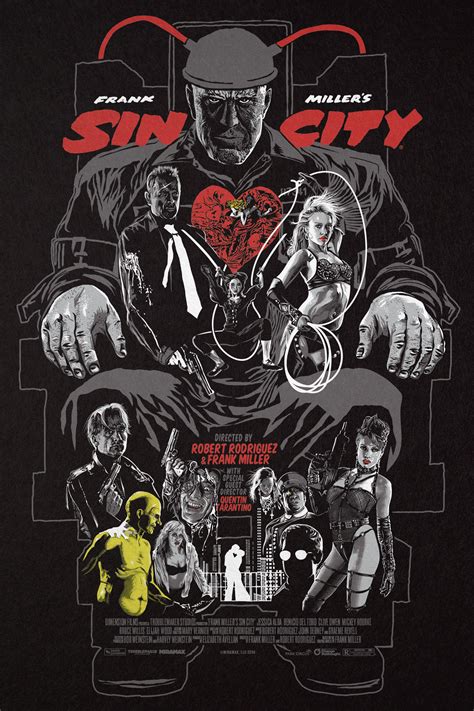 Sin City Poster Changethethought Studio