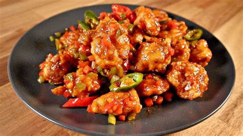 Kkanpunggi 깐풍기 Korean Spicy Garlic Fried Chicken Youtube