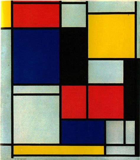 Art Is Fun Piet Mondrian Primary Colours