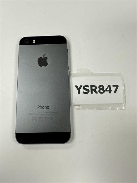 Apple Iphone 5s Unlocked Gray 16gb A1533 Lyau79502 Swappa