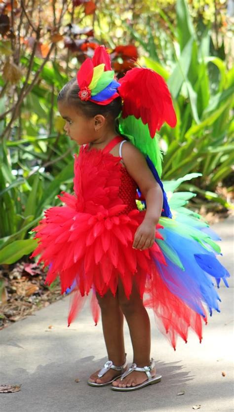 Parrot Dress Bird Costume Parrot Costume Macaw Dress Etsy Parrot