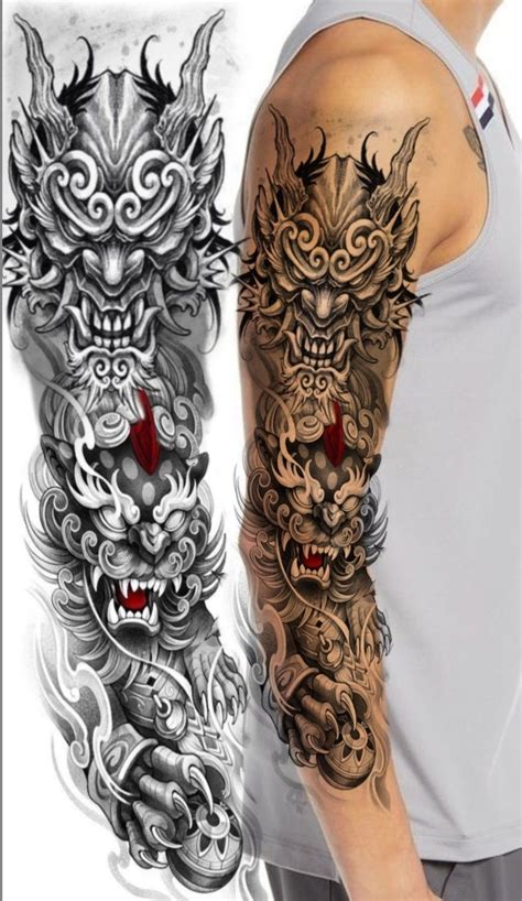 12 Chinese Lion Tattoo Designs Artofit