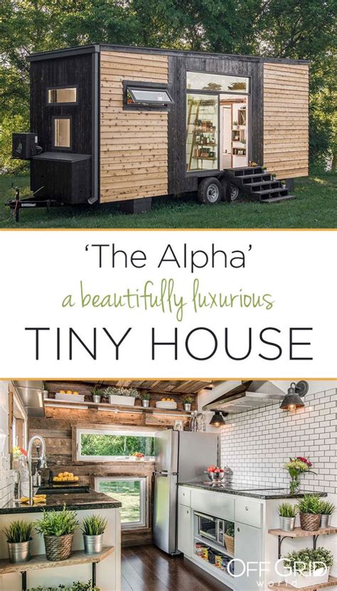 The Alpha Tiny House With Beautiful Natural Lighting Off Grid World