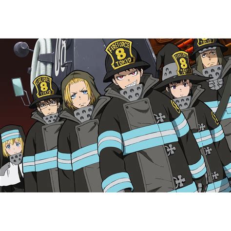 Jual Anime Series Enen No Shouboutai Fire Force Shopee Indonesia