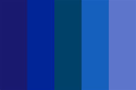 Blue Indigo Color Palette In 2020 Indigo Colour Blue Color Schemes