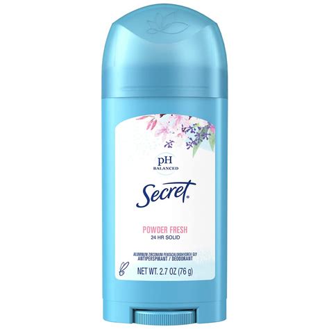 Secret Antiperspirantdeodorant Solid Powder Fresh Walgreens