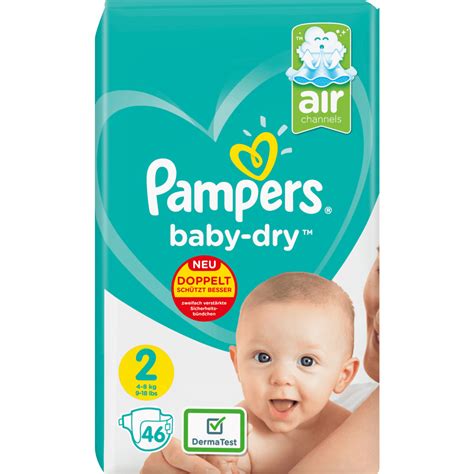 Buy Pampers Baby Dry Nappies Size 2 46 Pcs