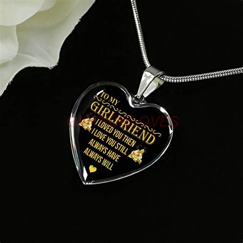 Happy birthday messages for girlfriend. To My Girlfriend Necklace Gift Birthday from Boyfriend ...