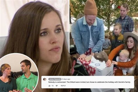 jessa duggar insists rebel sister jill and her husband derick were invited to christmas party